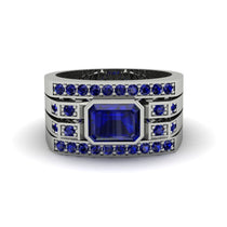 Sapphire Majestic Splendor Men's Ring - Shiloh No. 75 image 1
