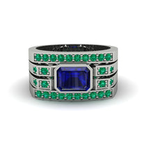 Sapphire Majestic Splendor Men's Ring - Shiloh No. 30 image 1