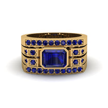 Sapphire Majestic Splendor Men's Ring - Shiloh No. 73 image 1