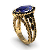Sapphire Majestic Splendor Engagement Ring - Antonella No. 43