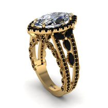 Diamond Majestic Splendor Engagement Ring - Antonella No. 31 image 1