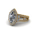 Diamond Majestic Splendor Engagement Ring - Antonella No. 1