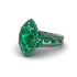 Emerald Majestic Splendor Engagement Ring - Antonella No. 21 image 3