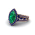 Emerald Majestic Splendor Engagement Ring - Antonella No. 65 image 3