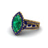 Emerald Majestic Splendor Engagement Ring - Antonella No. 64 image 3