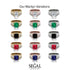 Princess Geometric Emerald Engagement Ring - Marilyn No. 4