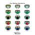 Princess Geometric Ruby Engagement Ring - Marilyn No. 11