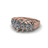 Marquise-Cut Diamond Cascade Engagement Ring - Regina No. 2 image 2