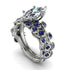 Marquise Diamond Golden Leaf Bridal Set - Julieta No. 63