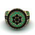 Round Black Diamond Mens Luxury Ring - Chris No. 22 image 2