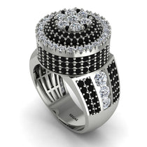 Round Diamond Mens Luxury Ring - Chris No. 33 image 1