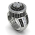 Round Diamond Mens Luxury Ring - Chris No. 33 image 1