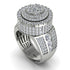 Round Diamond Mens Luxury Ring - Chris No. 3