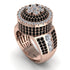 Round Diamond Mens Luxury Ring - Chris No. 32 image 1