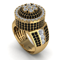 Round Diamond Mens Luxury Ring - Chris No. 31 image 1