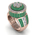 Round Diamond Mens Luxury Ring - Chris No. 17 image 1
