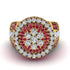 Round Diamond Mens Luxury Ring - Chris No. 46