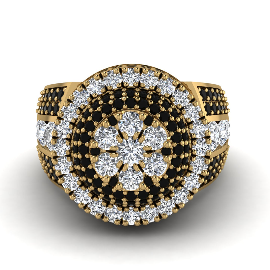 Round Diamond Mens Luxury Ring - Chris No. 31