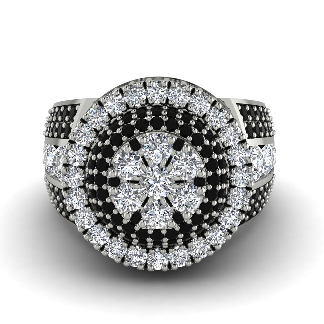 Round Diamond Mens Luxury Ring - Chris No. 33