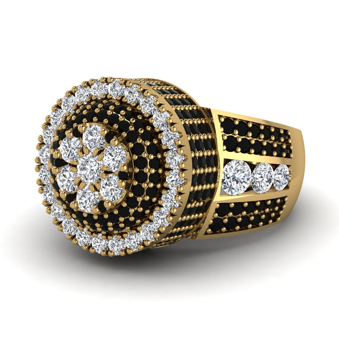 Round Diamond Mens Luxury Ring - Chris No. 31
