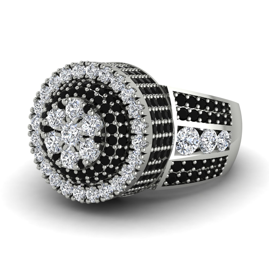 Round Diamond Mens Luxury Ring - Chris No. 33