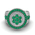 Round Emerald Mens Luxury Ring - Chris No. 6 image 2