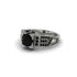 Black Diamond Milgrain Gold Engagement Ring - Lyric No. 39 image 3