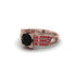 Black Diamond Milgrain Gold Engagement Ring - Lyric No. 53 image 3