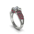 Diamond Milgrain Gold Engagement Ring - Lyric No. 48