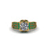 Diamond Milgrain Gold Engagement Ring - Lyric No. 16 image 2