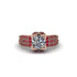 Diamond Milgrain Gold Engagement Ring - Lyric No. 47 image 2