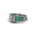 Diamond Milgrain Gold Engagement Ring - Lyric No. 18