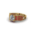 Diamond Milgrain Gold Engagement Ring - Lyric No. 46 image 3