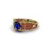 Sapphire Milgrain Gold Engagement Ring - Lyric No. 58 image 3