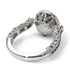 Milgrain Halo Pave Diamond Engagement Ring - Mabel No. 33