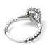 Modern Diamond Cushion Cut Engagement Ring - Uma No. 33 image 4