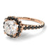 Modern Diamond Cushion Cut Engagement Ring - Uma No. 32 image 3