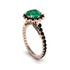 Modern Emerald Cushion Cut Engagement Ring - Uma No. 35 image 1