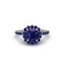 Modern Sapphire Cushion Cut Engagement Ring - Uma No. 75 image 3