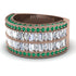 Diamond Multi-Row Halo Wedding Band - Blake No. 17 image 3