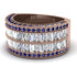 Diamond Multi-Row Halo Wedding Band - Blake No. 62 image 3