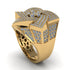 Natural Diamonds Men's Star Fashion Ring - Toby No. 1