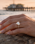 Heart Shape Diamond Ring - Noelle No. 2