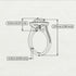 Milgrain Halo Round Diamond Engagement Ring - Odette No. 33 image 4
