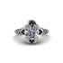 Diamond Ornate Filigree Engagement Ring - Evie No. 33 image 2