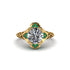 Diamond Ornate Filigree Engagement Ring - Evie No. 16 image 2