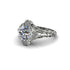 Diamond Ornate Filigree Engagement Ring - Evie No. 3 image 11