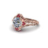 Diamond Ornate Filigree Engagement Ring - Evie No. 47