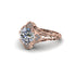 Diamond Ornate Filigree Engagement Ring - Evie No. 2
