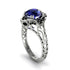 Sapphire Ornate Filigree Engagement Ring - Evie No. 45 image 1